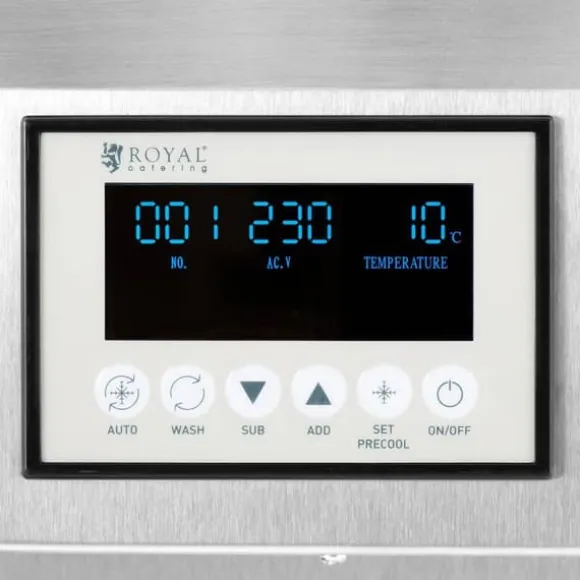 Royal Catering - Mjukglassmaskin - 1290 W - 18 l/h - Behållare: 10 l - 1 smak