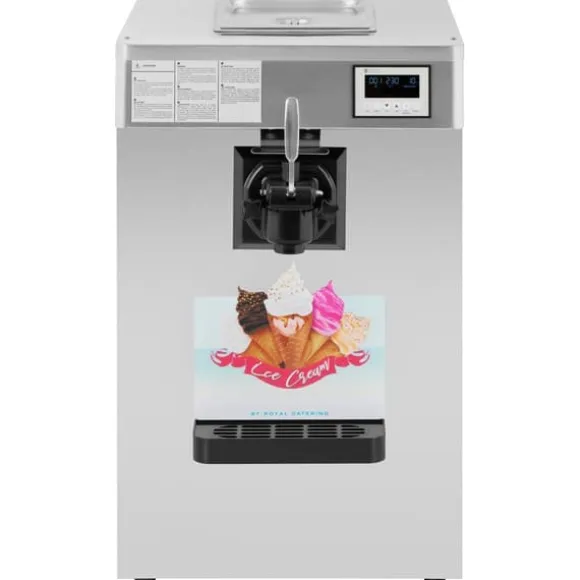 Royal Catering - Mjukglassmaskin - 1290 W - 18 l/h - Behållare: 10 l - 1 smak