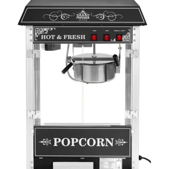 Royal Catering - Popcornmaskin – Svart tak