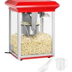 Royal Catering - Popcornmaskin röd - 8 oz