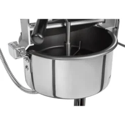 Royal Catering - Popcornmaskin med vagn - Retrodesign - 195 / 235 °C - Röd