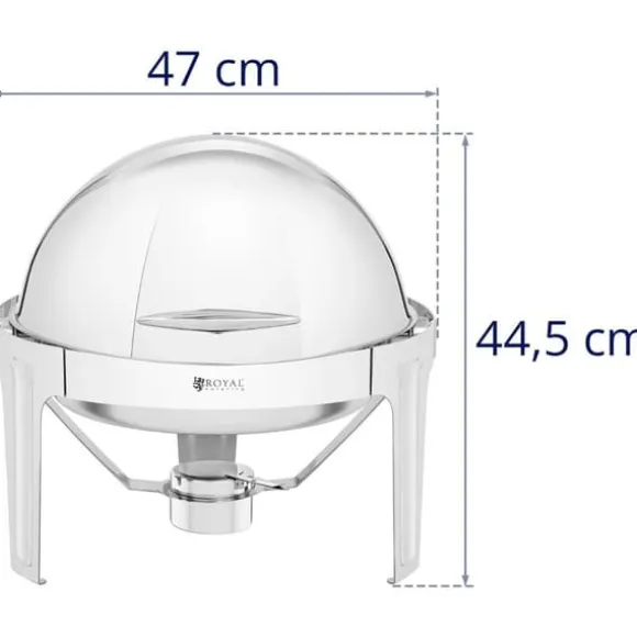 Royal Catering - Rund chafing dish - 6 l