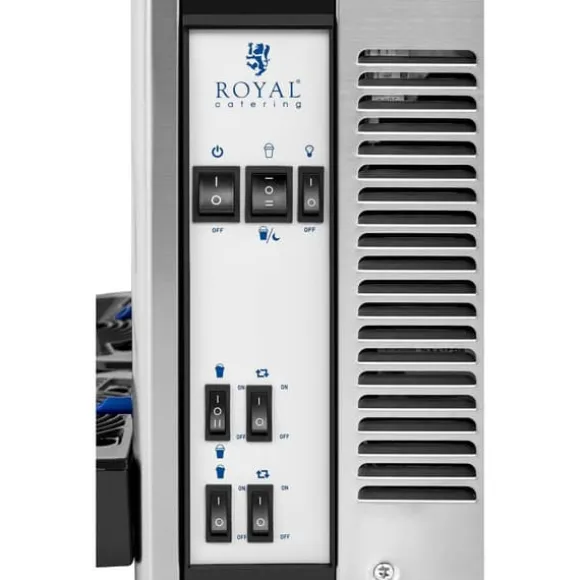 Royal Catering - Slushmaskin - 2 x 12 l - LED