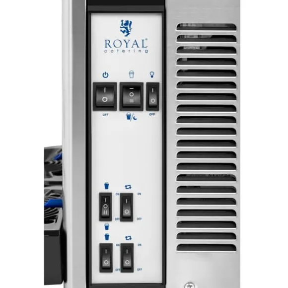 Royal Catering - Slushmaskin - 2 x 12 l - LED