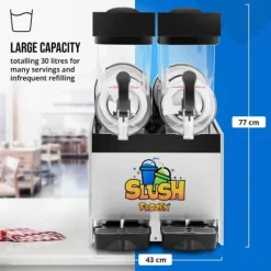 Royal Catering - Slushmaskin - 2 x 12 liter