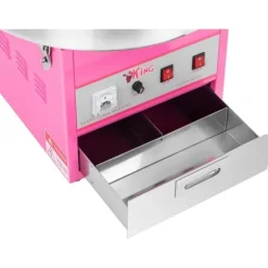 Royal Catering - Sockervaddsmaskin - 52 cm - 1200 W - Skyddslock