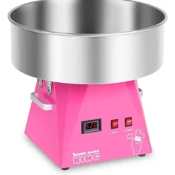 Royal Catering - Sockervaddsmaskin - 52 cm - Rosa