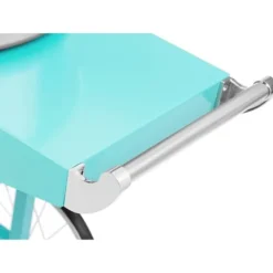 Royal Catering - Sockervaddsmaskin med vagn - 52 cm - 1200 W - turkos