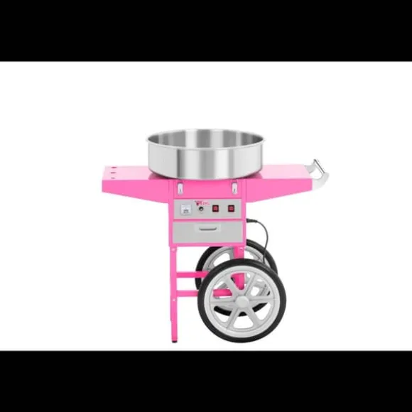 Royal Catering - Sockervaddsmaskin med vagn - 52 cm