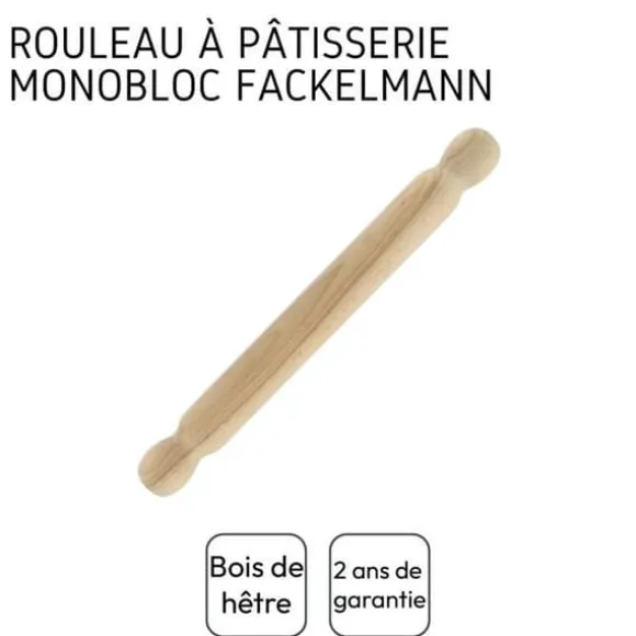 Rullbräda i trä 40 cm Fackelmann Wood Edition