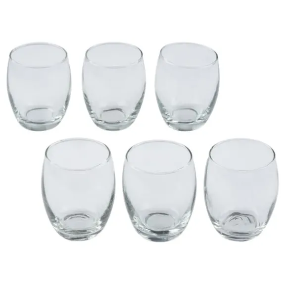 Runda Dricksglas i 6-pack med volym på 35 cl