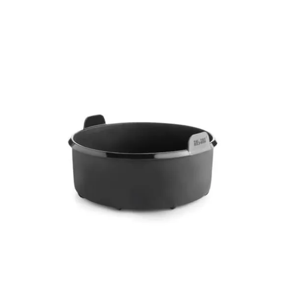 Rund behållare för Luftfritös - IBILI - 100% platina silikon - 20x20x7 cm - Non-stick - Resistens -60°C till 230°C