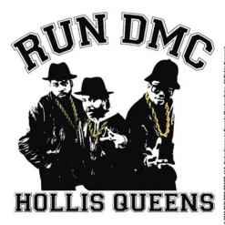 Run DMC Single Cork Coaster: Hollis Queens