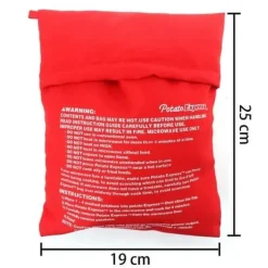 Sachet de Cuisson - Potato Express - Housse Rapide - Fiber av Polyester - 25x19 cm - 4 Potatisar