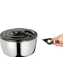 Saladspinner - KÜCHENPROFI - 1310192800 - Rostfritt stål - 3,25 L - Multifunktionell design