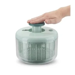 Sallads centrifug - LIVOO - MEN434 - 4,2 L - Centrifugering via tryckare - Avtappningskorg - Diskmaskin-kompatibel