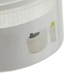 Sallad Spinner Manuell Sallad Spinner 3L Stor kapacitet Grönsakstvättmaskin Torktumlare Avloppssil med skål och durkslag