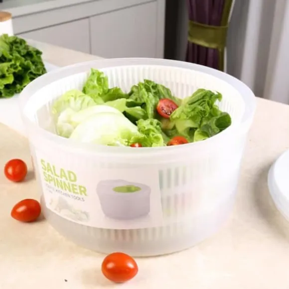 Salladsspinnare Sallad Spinner Grönsakstork Roterande Veggie
