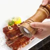 Salt- och Pepparkvarn 12,7 cm Trä - 2-pack