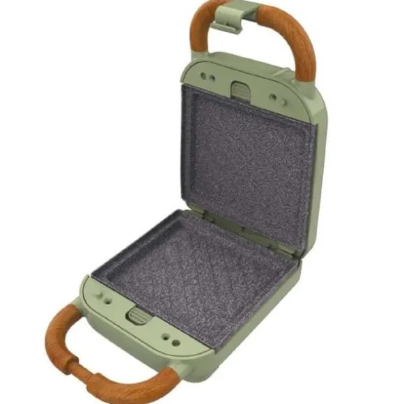 Sandwichmaskin - Rock'nToast - Retro One - 700W - Avtagbara plattor - Grön