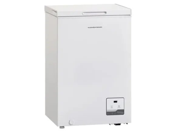 Scandomestic Standard CF100WD - Öppning uppåt - bredd: 54.5 cm - djup: 47.6 cm - höjd: 83.5 cm - 99 liter - Klass D - vit