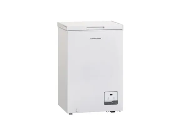 Scandomestic Standard CF100WD - Öppning uppåt - bredd: 54.5 cm - djup: 47.6 cm - höjd: 83.5 cm - 99 liter - Klass D - vit