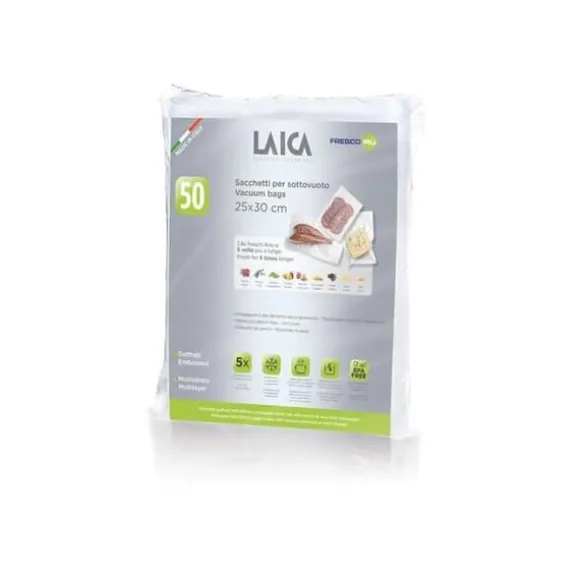 Säck för vakuumförpackning Laica VT3510 0 Transparent