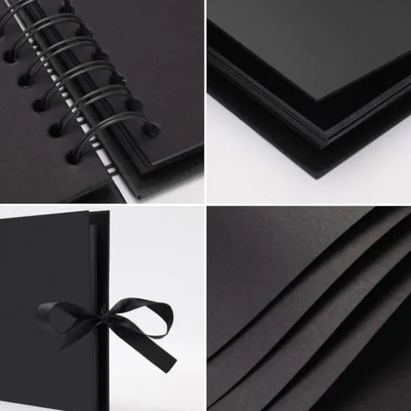 Scrapbook-fotoalbum, DIY-fotoalbum med 12 pennor, 80 sidor, presenter till bröllopsresor