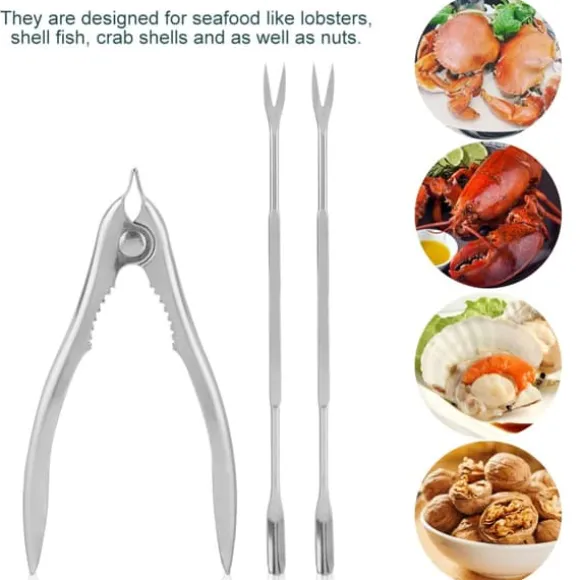 Seafood gafflar och Cracker Set