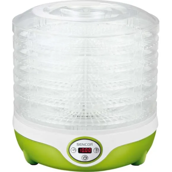 SENCOR SFD 851GR Livsmedelstork Grön-Transparent