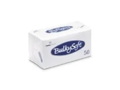 Servett BulkySoft 33x33 cm 2-lagers 1/8-veckad Vit,40 pk x 50 st/kartong