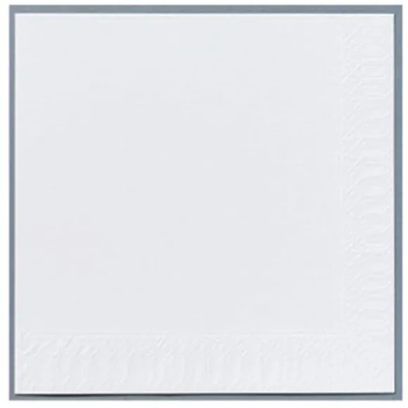 Servett duni finess, 3-lagig, 40 x 40 cm, vit, 250 st.