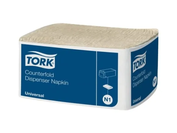 Servett Tork N1 Novafold 32x31 cm naturbrun,24 pk x 300 pk/krt