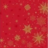 Serviet Dunilin 40 x 40 cm Airlaid Stargazing Red,45 stk/pk