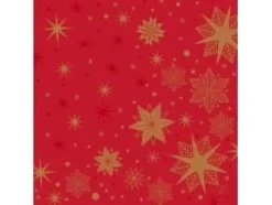 Serviet Dunilin 40 x 40 cm Airlaid Stargazing Red,45 stk/pk