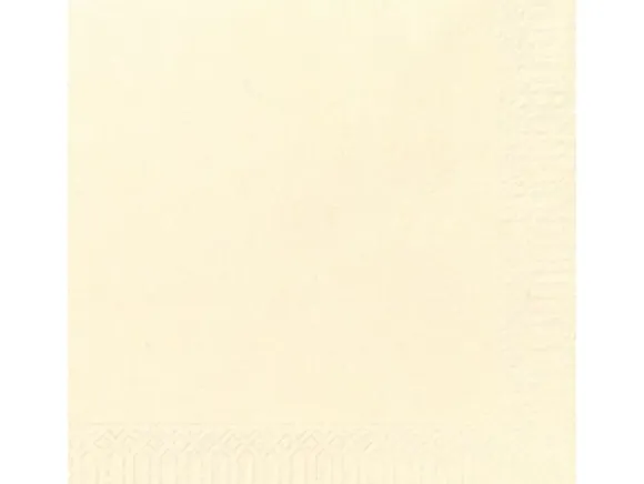 Serviet Duni 40x40 cm 3-lag Buttermilk 125 stk,125 stk/pk
