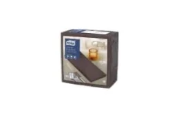 Serviet Tork Premium LinStyle 40x40cm 1/8-fold Kakao,12 pk x 50 stk/krt