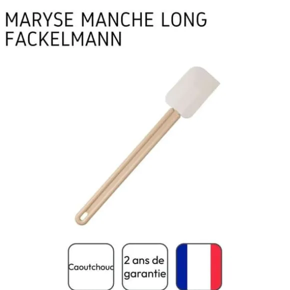 Set med 2 bak- och matlagningsspadar - FACKELMANN - Hartshandtag - 42 cm