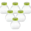 SET MED 6 FLASKAR + KAPSAR FÖR SEB YOGHURT MAKER - BVMPIECES