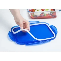 Set med 7 förvaringsbehållare - PYREX - Cook & Go - Glas - Lufttätt lock