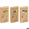 Set med grillspett för barbecue Kinvara Bambu Grillspett Dekorerad (24 antal)