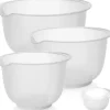 Set med köksblandare med måttkoppar 1,5, 2, 2,5L 3 stycken UTMÄRKT HUSPRODUKTER 259367