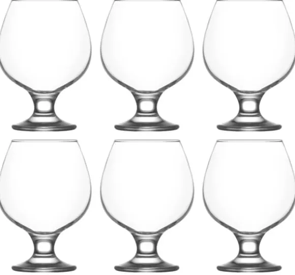 Set med 6 konjaksglas 390 ml Misket LAV
