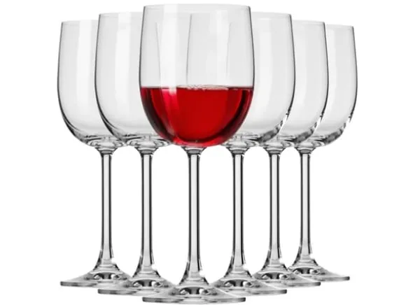 Set med Krosno Gema vinglas 340 ml 6 stycken