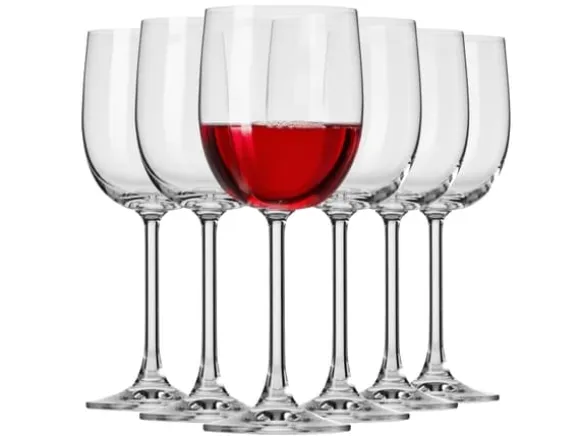 Set med Krosno Gema vinglas 340 ml 6 stycken