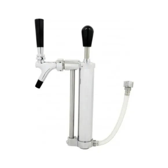 Set med picknickpump med kolvkran 5/8 Co2-utlopp, KEG:Type M