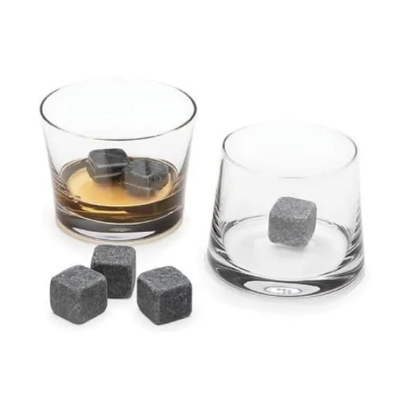Set med 8 whiskystenar