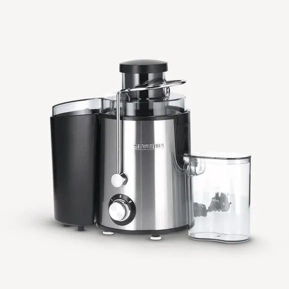 Severin ES 3566 juicepress Centrifugaljuicepress 400 W Svart, Rostfritt stål