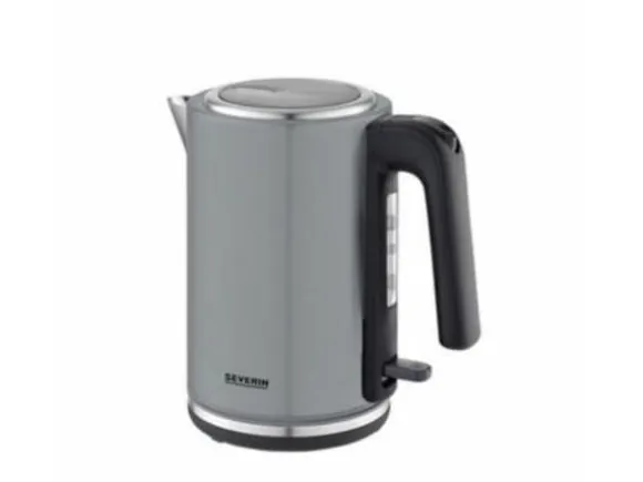 Severin WK 9574, 2400 W, Antracit, Svart, Plast, Rostfritt stål, Vattennivå indikator, Överhettningsskydd, Sladdlös
