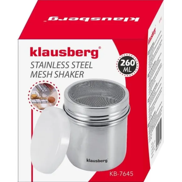 Shakerbehållare för att strö socker 260ml KLAUSBERG KB-7645